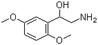2-Amino-1-(2,5-dimethoxyphenyl)ethanol, 1-(2,5-Dimethoxyphenyl)-2-aminoethanol, 2,5-Dimethoxyphenyl-2-hydroxyethylamine, CAS #: 3600-87-1